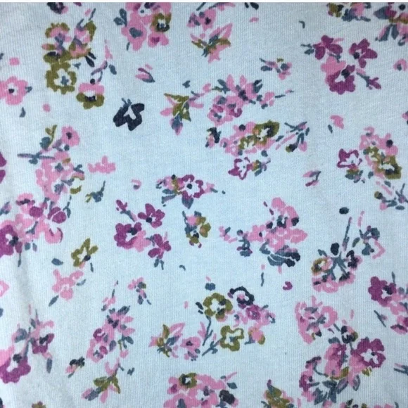 Woman Within Blue Floral Plus Size Top Medium - Picture 2 of 4